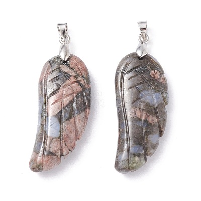 Natural African Opal Pendants G-I314-01P-08-1
