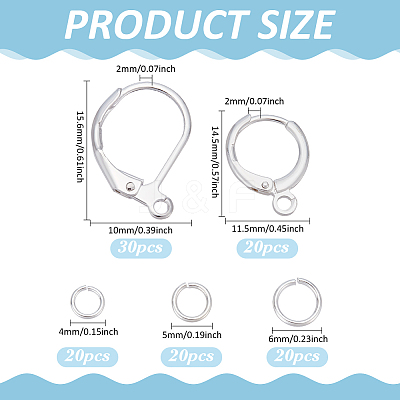 DIY Jewelry Making Findings Kits DIY-WR0004-74S-1