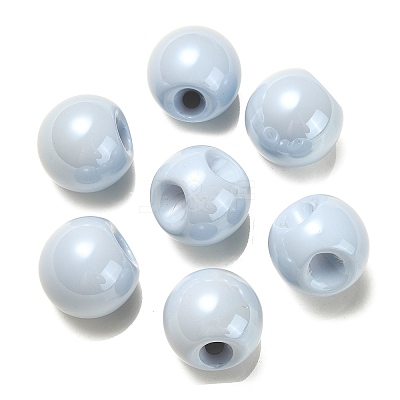 Opaque Acrylic Beads OACR-G012-01D-1