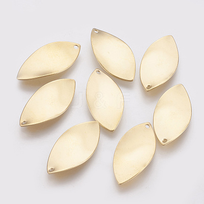 Real 18K Gold Plated Brass Pendants X-KK-R037-160G-1
