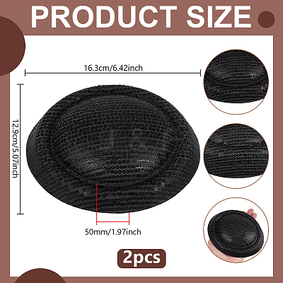 Polyester French Beret for Women AJEW-WH0248-760B-1