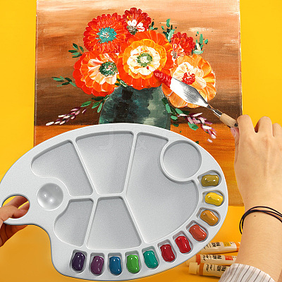 DIY Painting Palette Silicone Molds DIY-K058-05-1