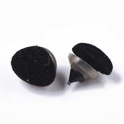 Flocky Plastic Cabochons for DIY Scrapbooking Crafts LS-DIY-Q015-06D-01-1