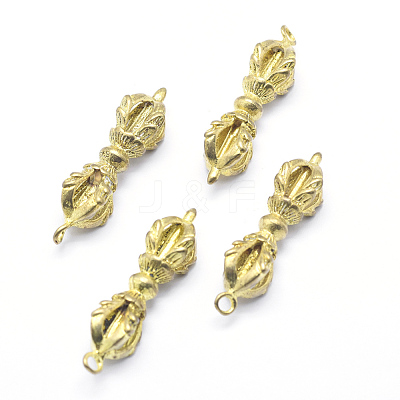 Brass Pendants KK-G319-51C-RS-1