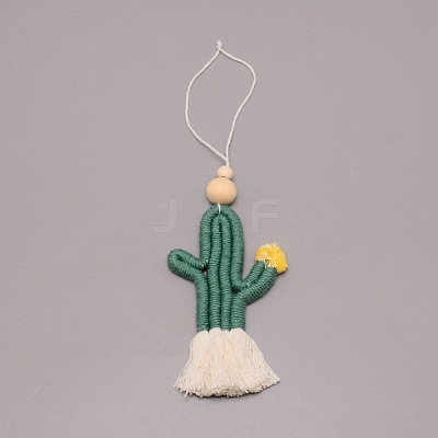 Cotton Pendant Decorations AJEW-WH0258-014A-1