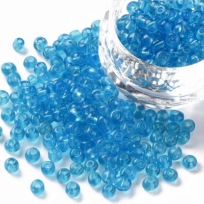 (Repacking Service Available) Glass Seed Beads SEED-C013-4mm-3-1