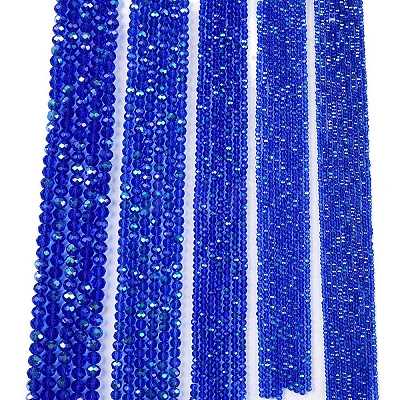 Electroplate Glass Beads Strands EGLA-A044-T6mm-L31-1