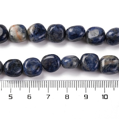 Natural Sodalite Beads Strands G-G146-A03-02-1