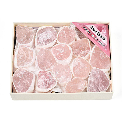 Natural Rose Quartz Display Decorations G-N347-12D-1