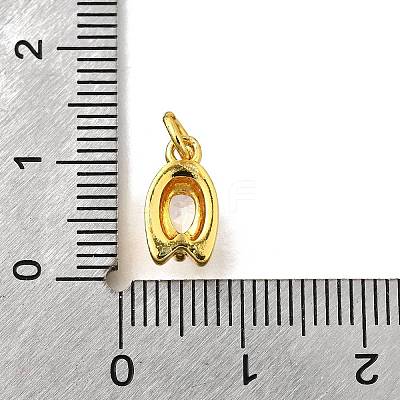 Brass Micro Pave Cubic Zirconia Pendants KK-Z102-03G-01-1
