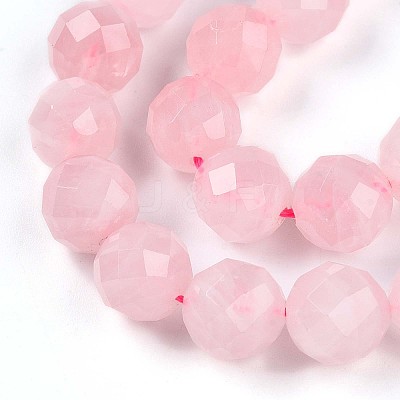 Natural Madagascar Rose Quartz Beads Strands G-S345-10mm-34-1