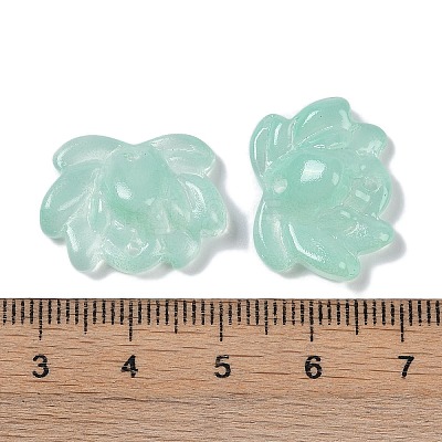 Baking Paint Glass Beads GLAA-S202-13G-1