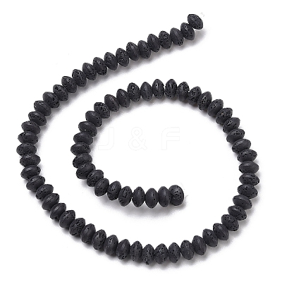 Synthetic Lava Rock Beads Strands G-B087-02A-10-1
