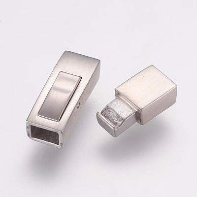 Tarnish Resistant 304 Stainless Steel Bayonet Clasps STAS-K145-16P-1