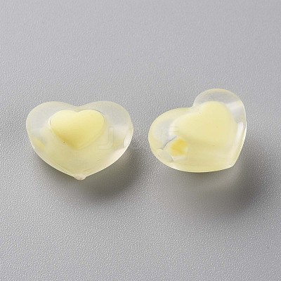 Transparent Acrylic Beads X-TACR-S152-08C-07-1