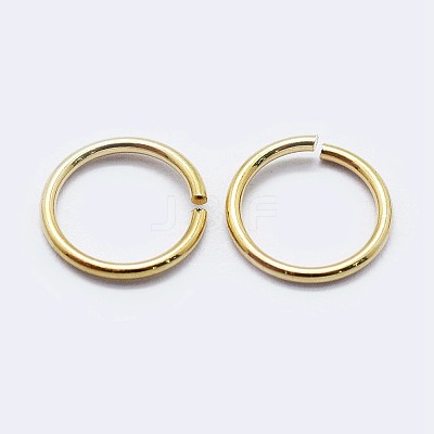 925 Sterling Silver Saw Cut Open Jump Rings STER-F036-02G-0.7x3mm-1
