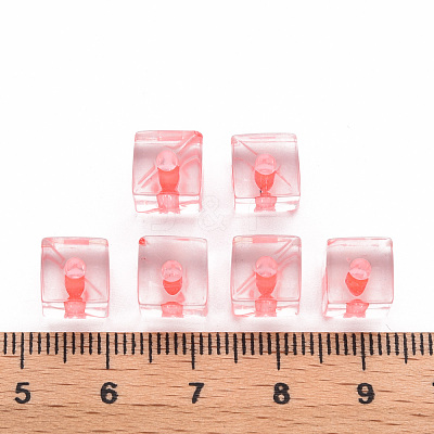 Transparent Acrylic Beads TACR-S154-12A-52-1