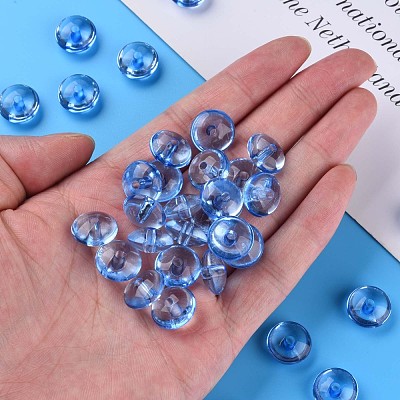 Transparent Acrylic Beads MACR-S373-110-B02-1