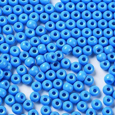 Baking Paint Glass Seed Beads SEED-H002-I-B505-1