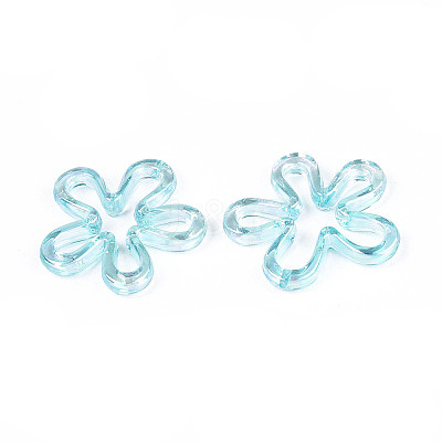 Plated UV Acrylic Beads LS-TACR-S161-04C-1