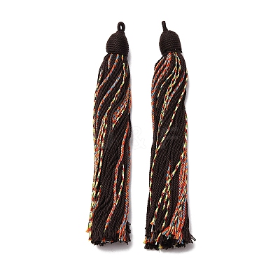 Cotton Tassel Pendants FIND-D302-03G-1