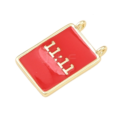 Brass Enamel Pendants KK-L251-01G-C01-1