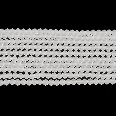 Imitate Austrian Crystal Frosted Glass Beads Strands EGLA-A039-T3mm-MD13-1