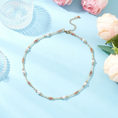 Natural Malaysia Jade Necklaces NJEW-JN05339-03-1