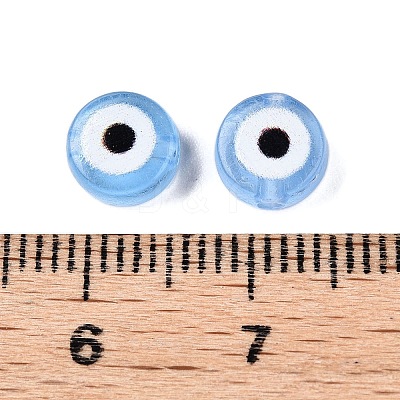 Transparent Acrylic Beads TACR-G045-01E-1