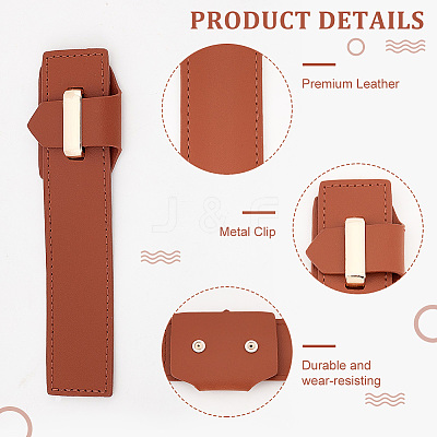 PU Imitation Leather Sew on Toggle Buckles DIY-WH0292-53A-1