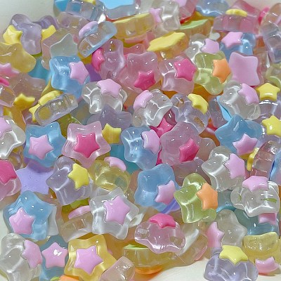 Cartoon Translucent Resin Cabochons RESI-C039-01S-1