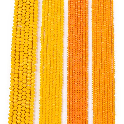 Opaque Solid Color Imitation Jade Glass Beads Strands EGLA-A044-P6mm-D29-1