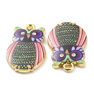 Printed Alloy Pendants ENAM-D051-16G-04-1