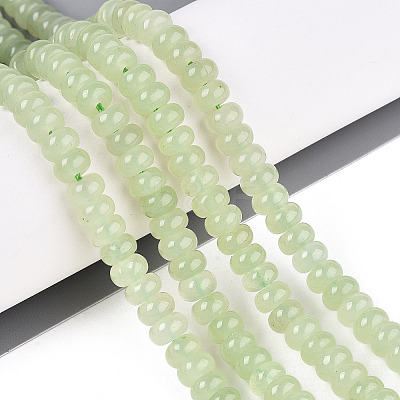 Dyed Natural White Jade Beads Strands X-G-T139-59A-13-1