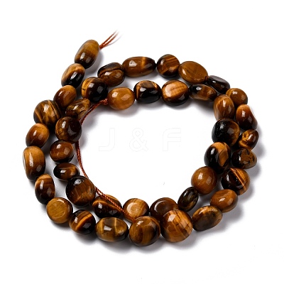 Natural Tiger Eye Beads Strands G-F706-08B-1