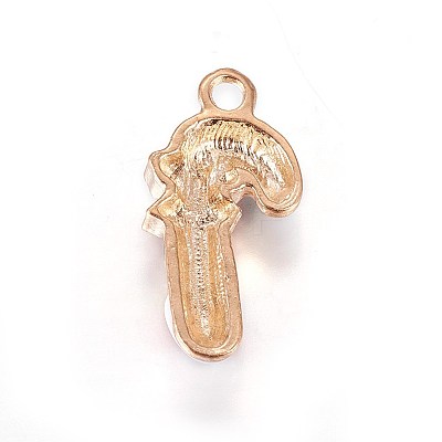 Zinc Alloy Enamel Pendants X-PALLOY-F248-075LG-1
