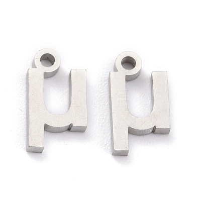 Non-Tarnish 304 Stainless Steel Pendants STAS-F267-10M-P-1