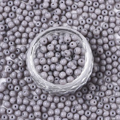 Opaque Colours Glass Beads SEED-S040-01A-09-1