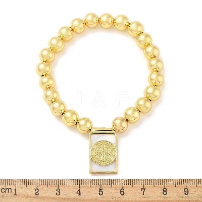 Brass Bracelets BJEW-S158-03G-1