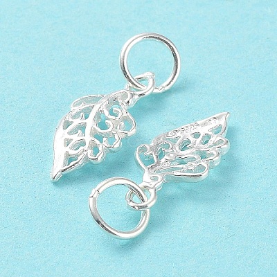 925 Sterling Silver Hollow Charms STER-E069-03S-1