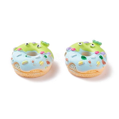 Resin Cabochons RESI-WH0025-23-1