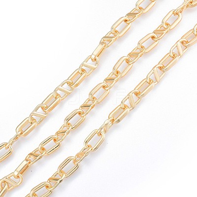 Alloy Oval Link Chains LCHA-N01-10-1