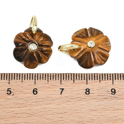 Natural Tiger Eye Pendants GG-NH0016-01G-07-1