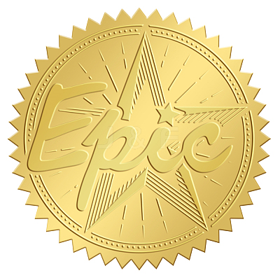 Plastic Self Adhesive Gold Foil Embossed Stickers DIY-WH0211-303-1