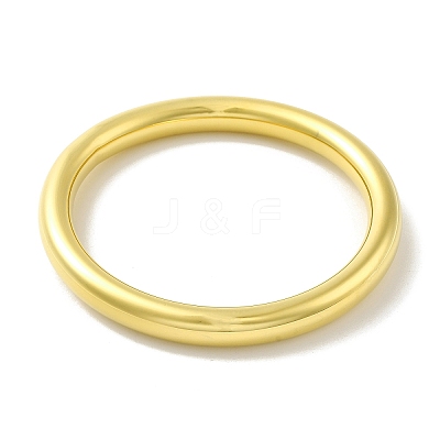 Ion Plating(IP) 304 Stainless Steel Plain Bangles BJEW-K237-05G-1