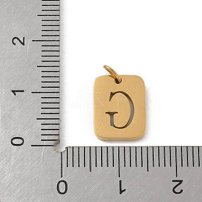 304 Stainless Steel Charms STAS-R001-01G-G-1
