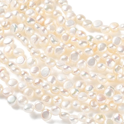 Natural Cultured Freshwater Pearl Beads Strands PA-CBABE82-02D-1
