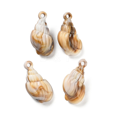 Opaque Acrylic Pendants OACR-U004-06B-1