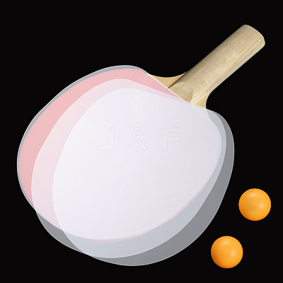 Plastic Table Tennis Racket Protective Film AJEW-WH20018-311A-1