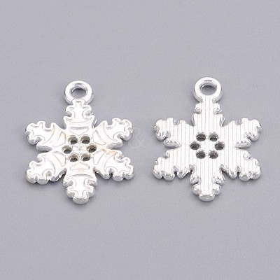 Tibetan Style Alloy Pendants X-TIBEP-EA115Y-S-FF-1